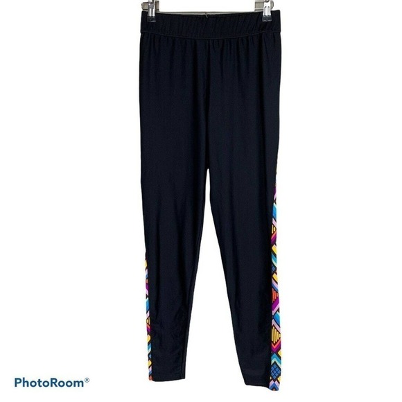 Swiss Swell Cycling Leggings Colorful Side Panel - Picture 2 of 9